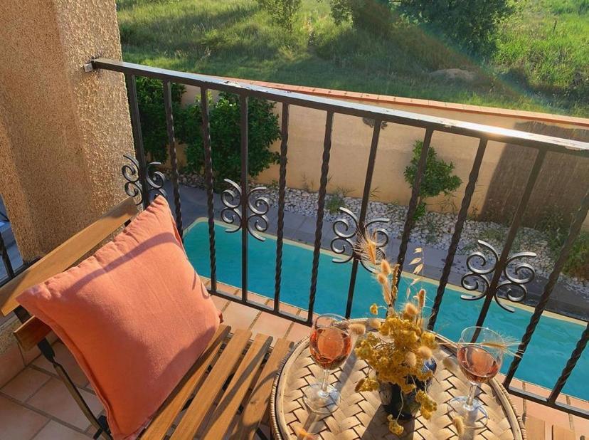 Le Petit Bali Spacieuse Villa Pour 8 Avec Piscine Saint-Cyprien  Zewnętrze zdjęcie