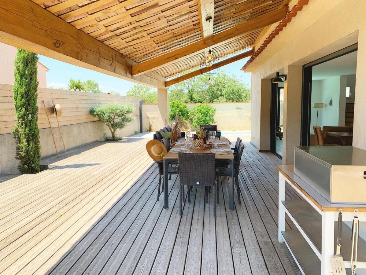 Le Petit Bali Spacieuse Villa Pour 8 Avec Piscine Saint-Cyprien  Zewnętrze zdjęcie