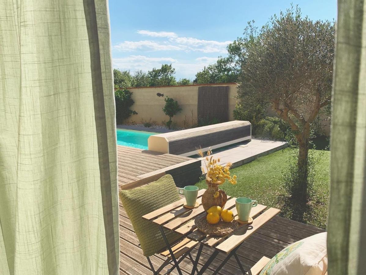 Le Petit Bali Spacieuse Villa Pour 8 Avec Piscine Saint-Cyprien  Zewnętrze zdjęcie