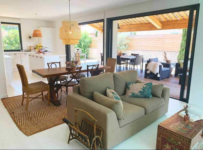 Le Petit Bali Spacieuse Villa Pour 8 Avec Piscine Saint-Cyprien  Zewnętrze zdjęcie