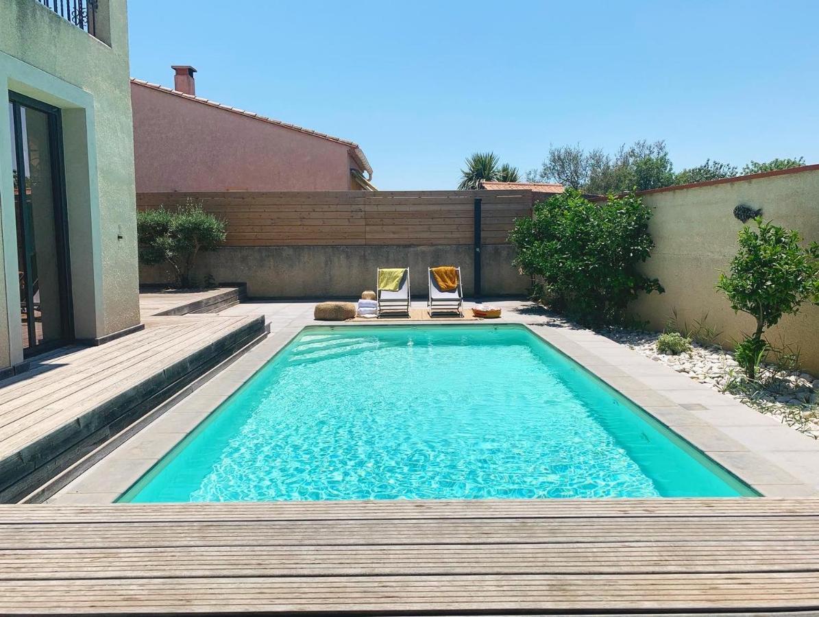 Le Petit Bali Spacieuse Villa Pour 8 Avec Piscine Saint-Cyprien  Zewnętrze zdjęcie
