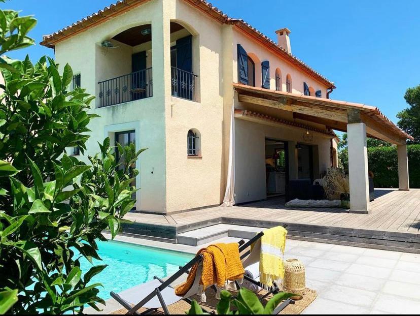 Le Petit Bali Spacieuse Villa Pour 8 Avec Piscine Saint-Cyprien  Zewnętrze zdjęcie